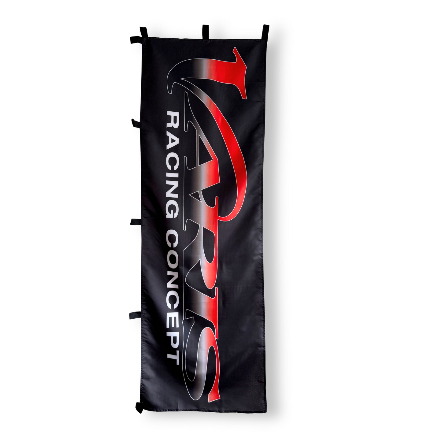 Red and White Varis (No Carbon Fibre) Nobori Flag